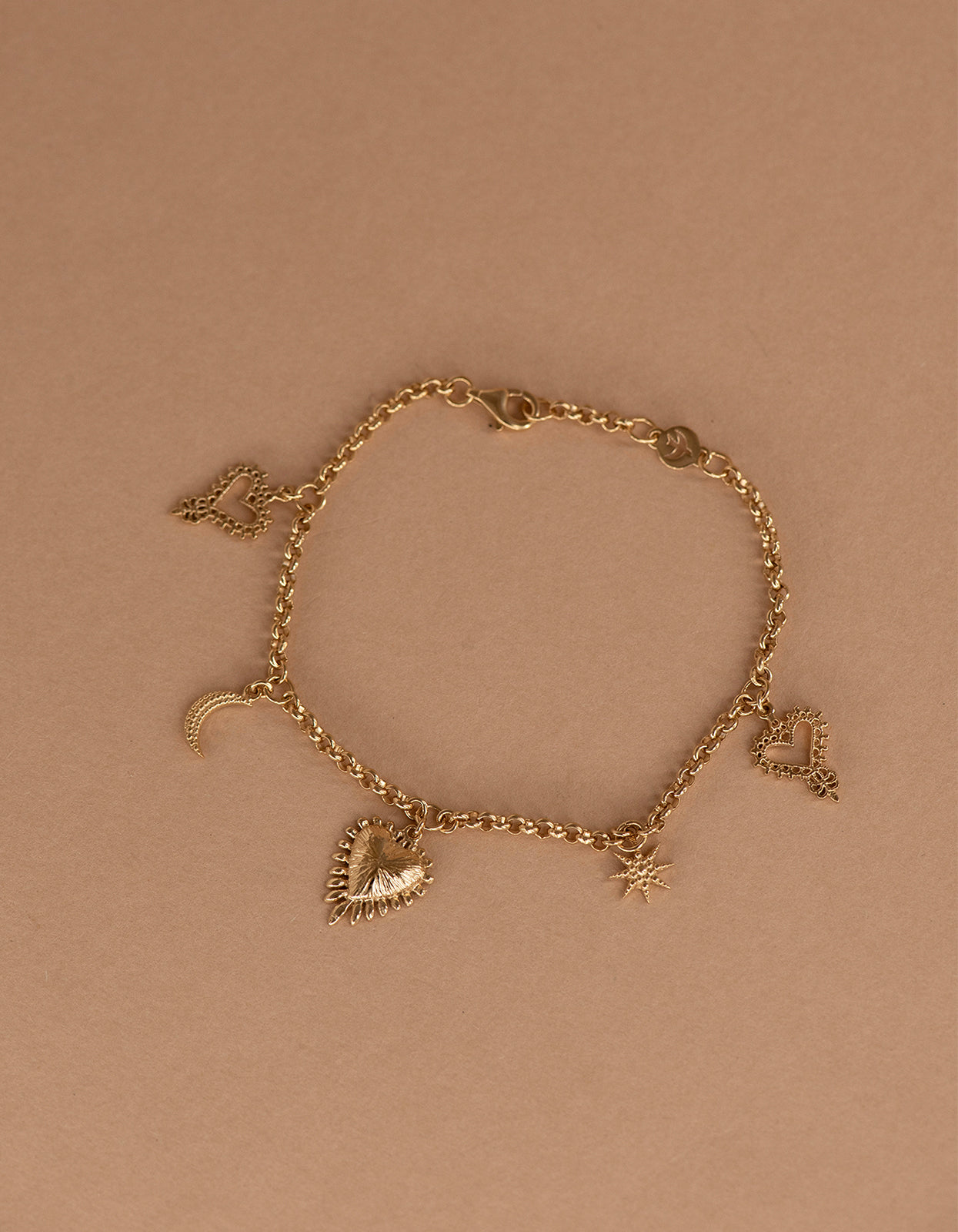 Charmed Bracelet - 22K Gold Vermeil