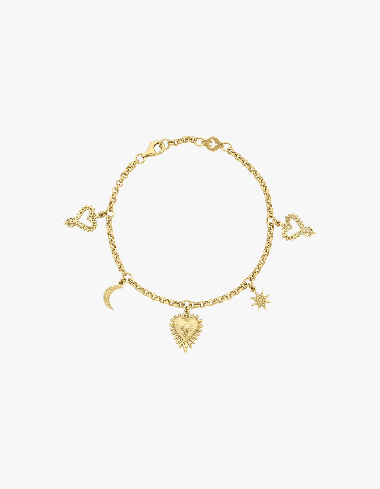 Charmed Bracelet - 22K Gold Vermeil