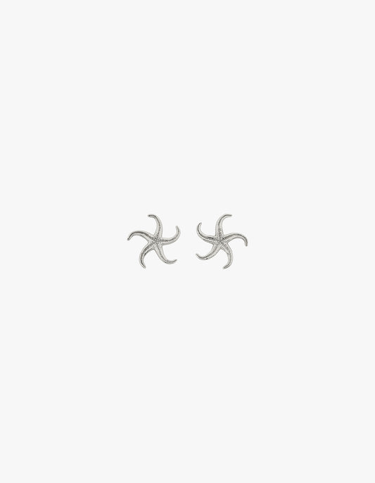 Starfish Studs - Sterling Silver