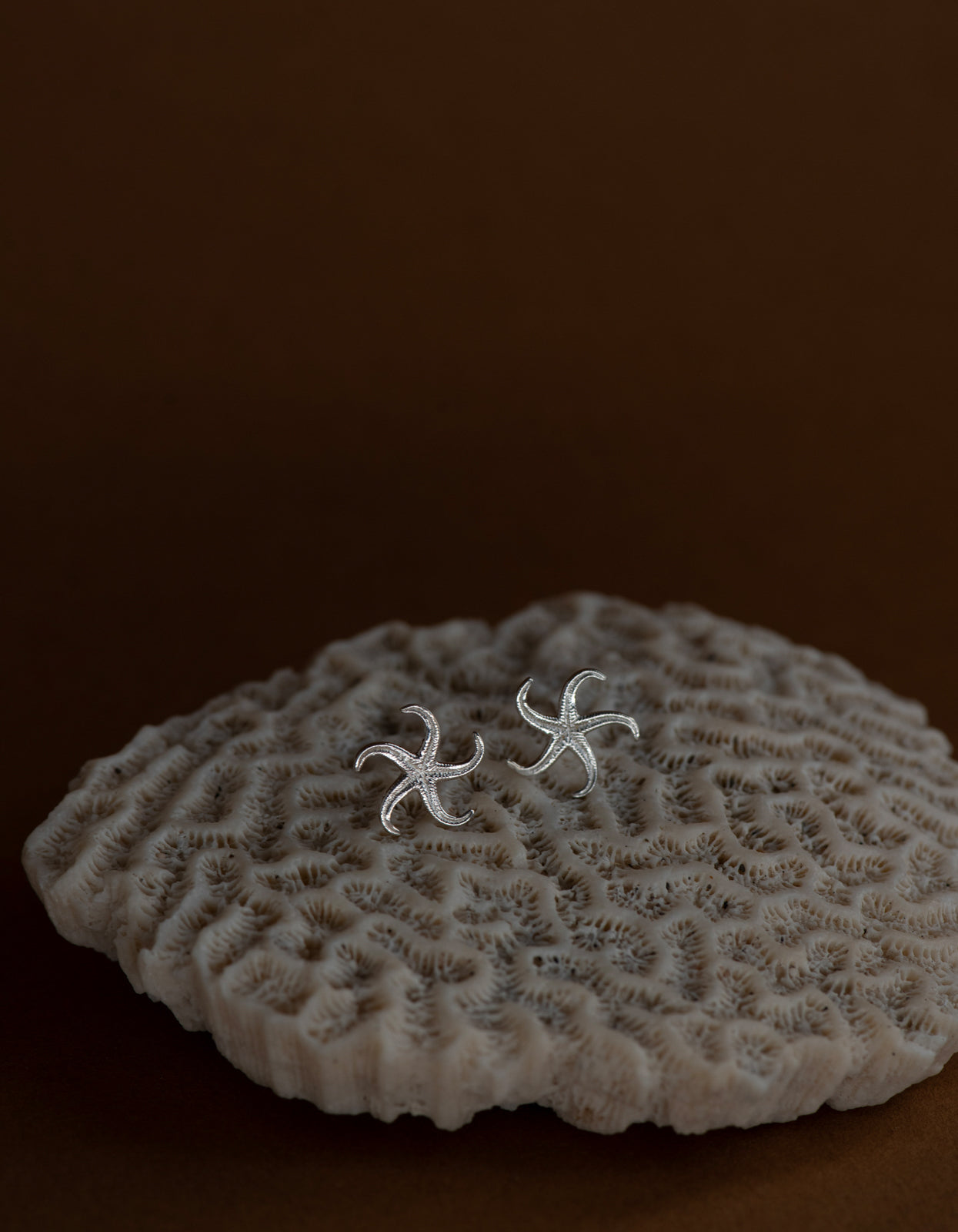 Starfish Studs - Sterling Silver