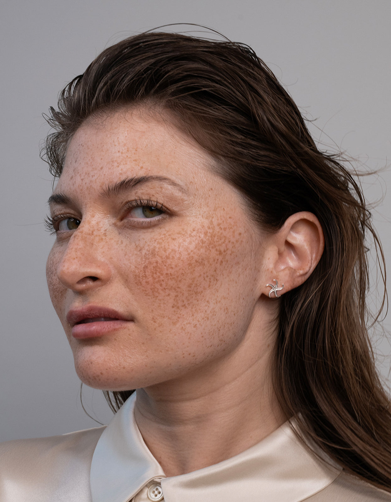 Starfish Studs - Sterling Silver