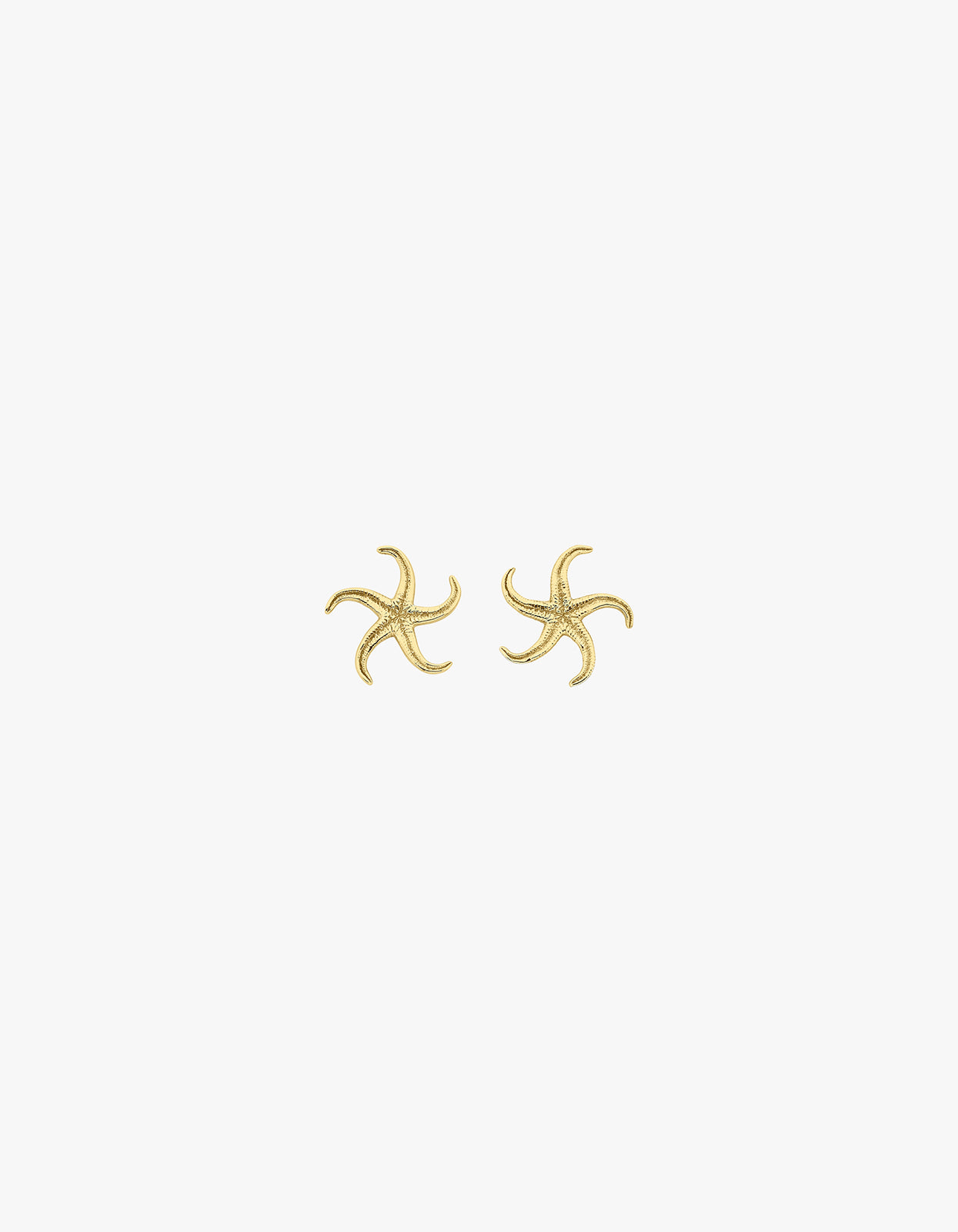 Starfish Studs - 22K Gold Vermeil