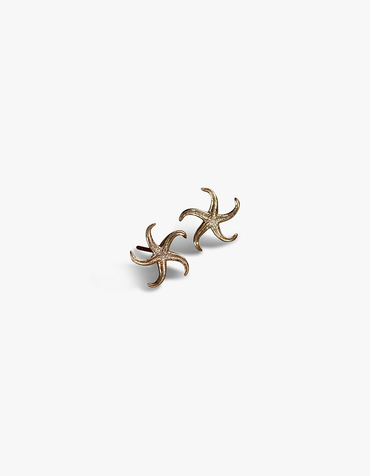 Starfish Studs - 22K Gold Vermeil