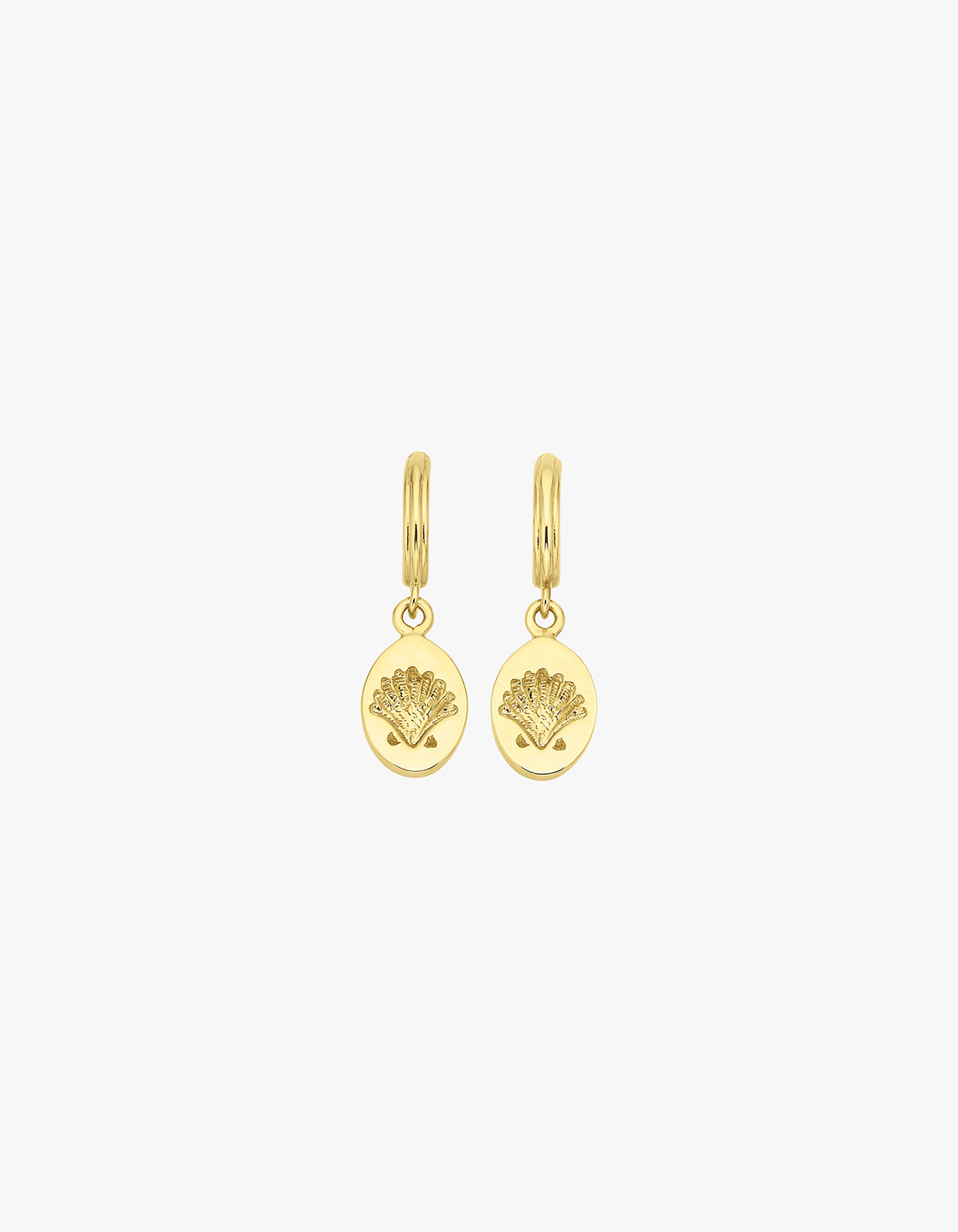Secret Society Of Shell Lovers Earrings - Gold