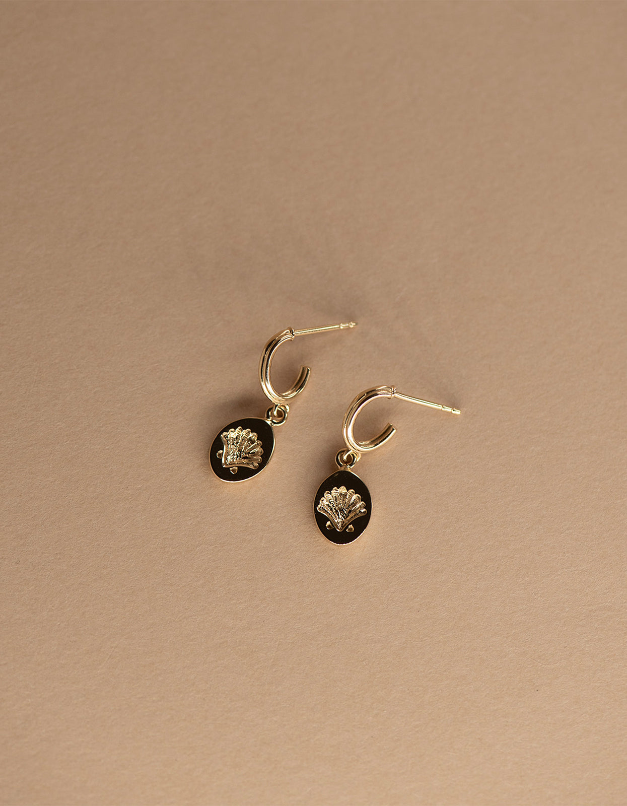 Secret Society Of Shell Lovers Earrings - Gold