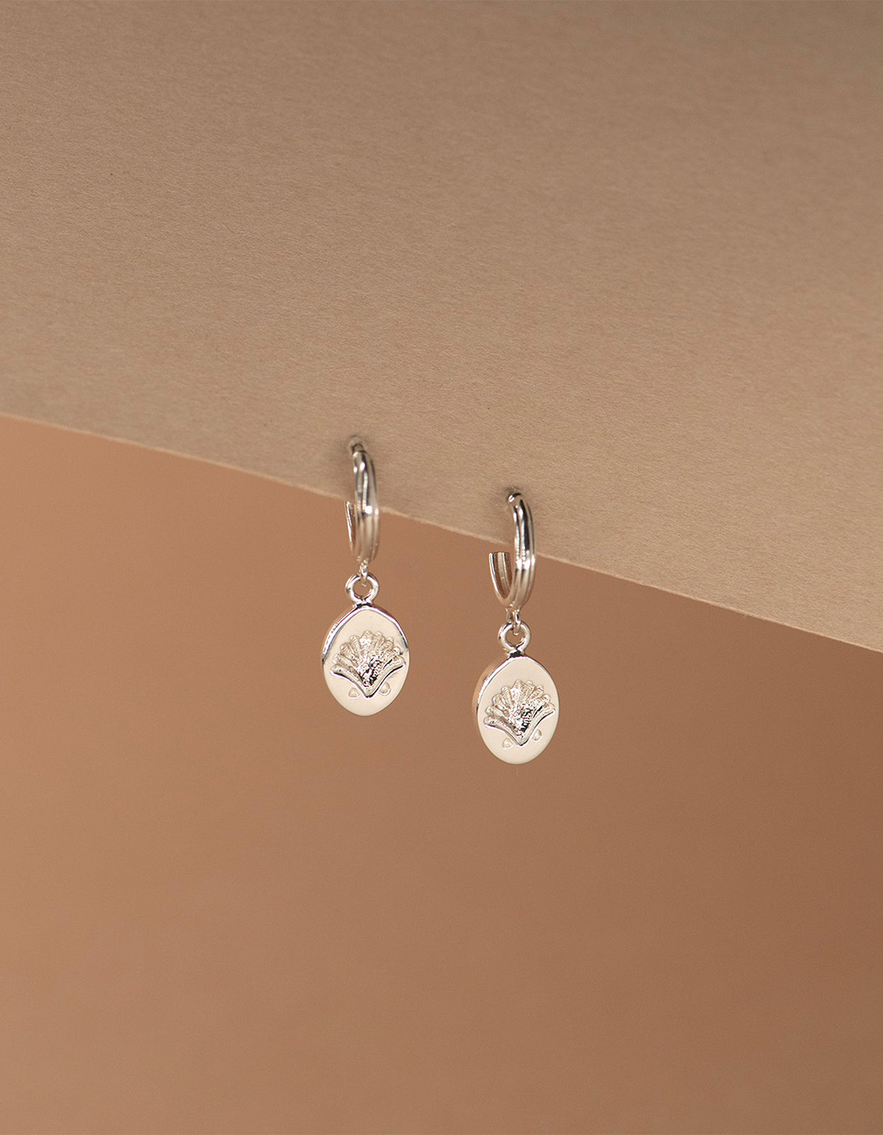 Secret Society Of Shell Lovers Earrings - Silver