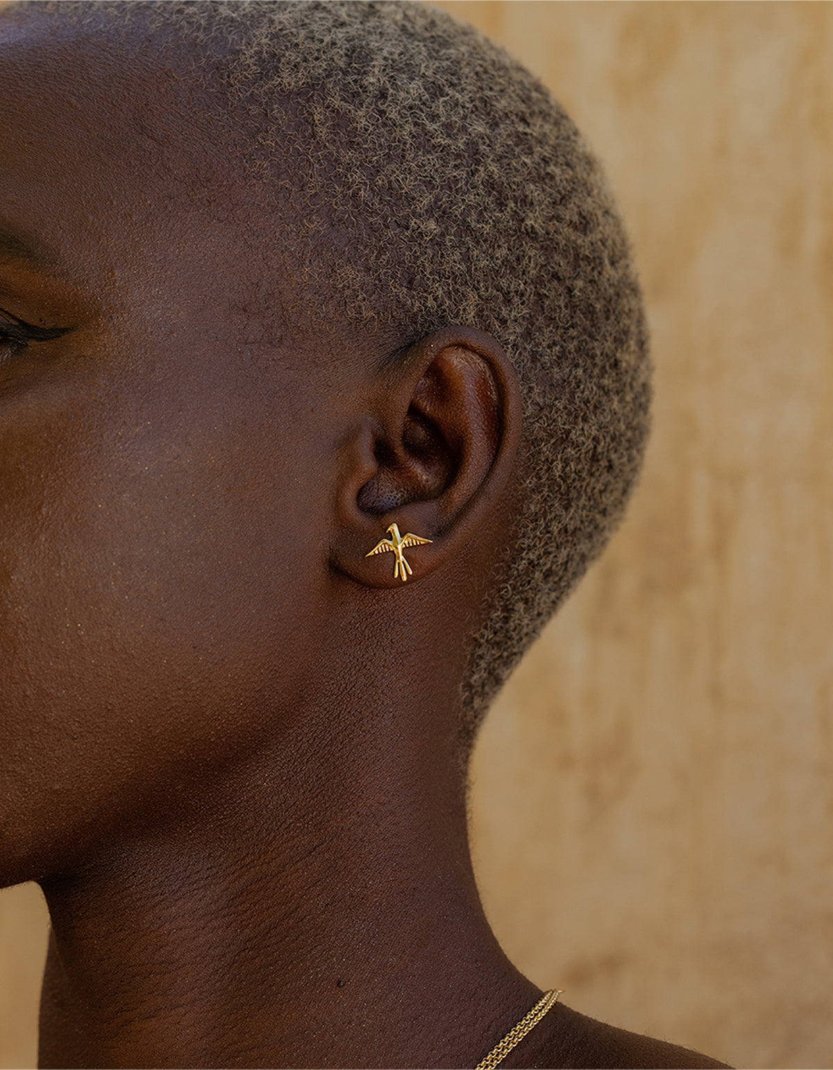 Birds Of A Feather Stud - Gold