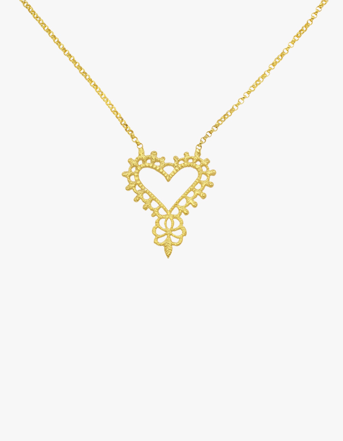 Gypsy Love Necklace - Gold Plated