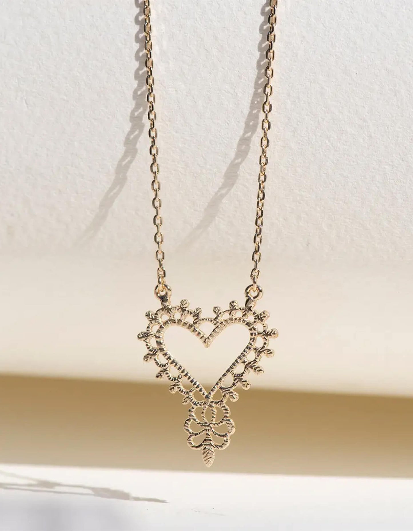 Gypsy Love Necklace - Gold Plated