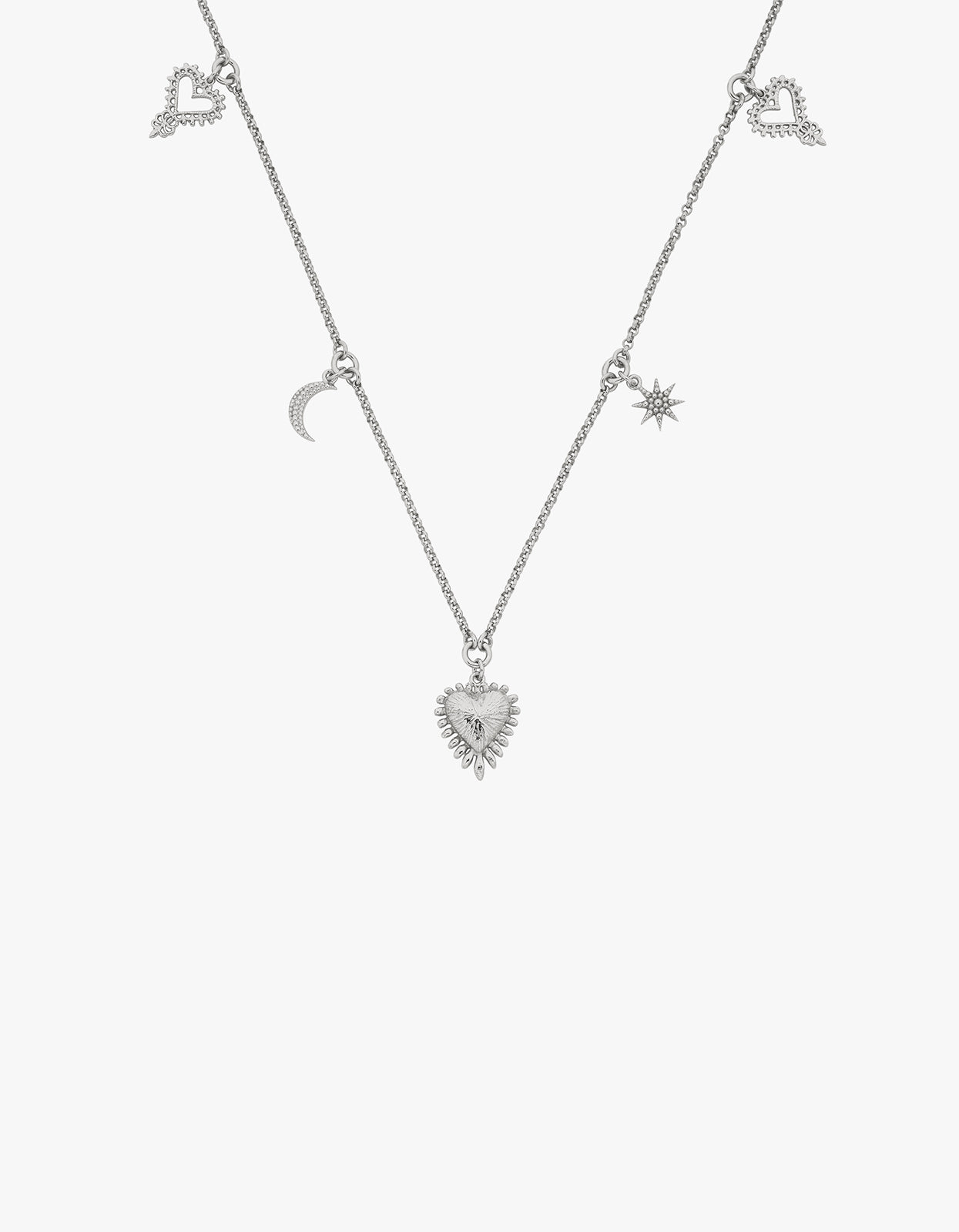 Charmed Necklace - Sterling Silver