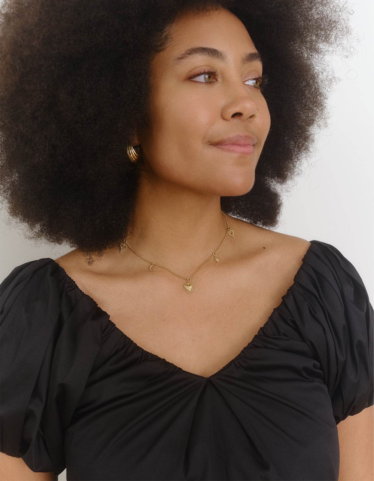 Charmed Necklace - 22K Gold Vermeil