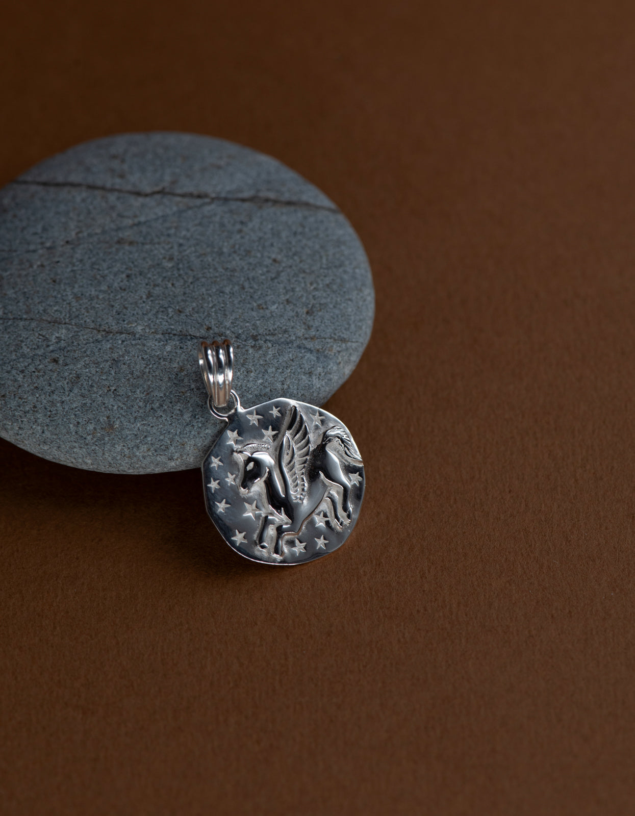 Pegasus Charm - Sterling Silver