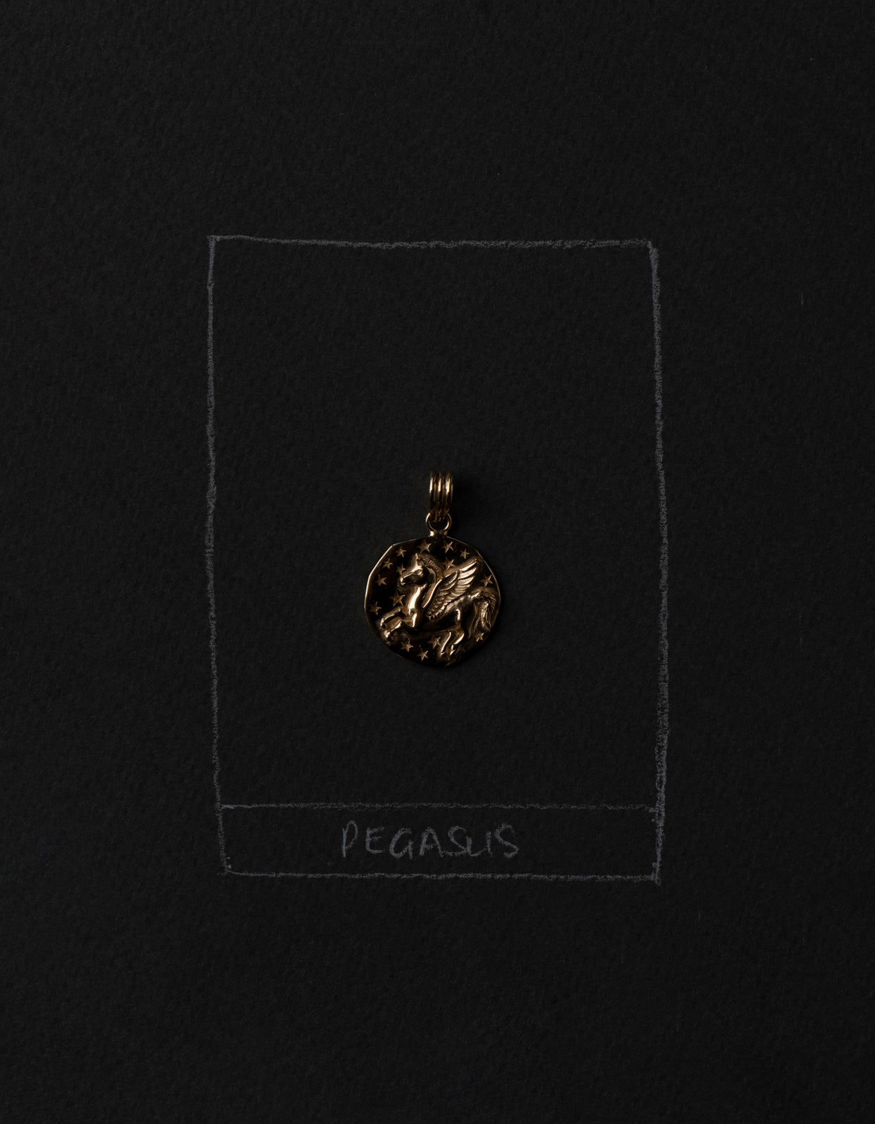 Pegasus Charm - 22K Gold Vermeil