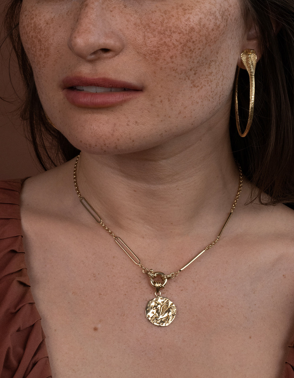 Pegasus Charm - 22K Gold Vermeil
