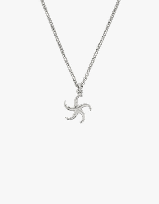 Starfish Necklace - Sterling Silver