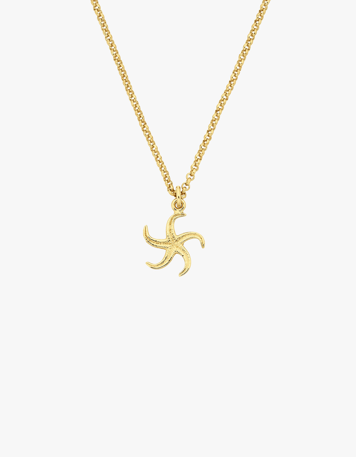 Starfish Necklace - 22K Gold Vermeil
