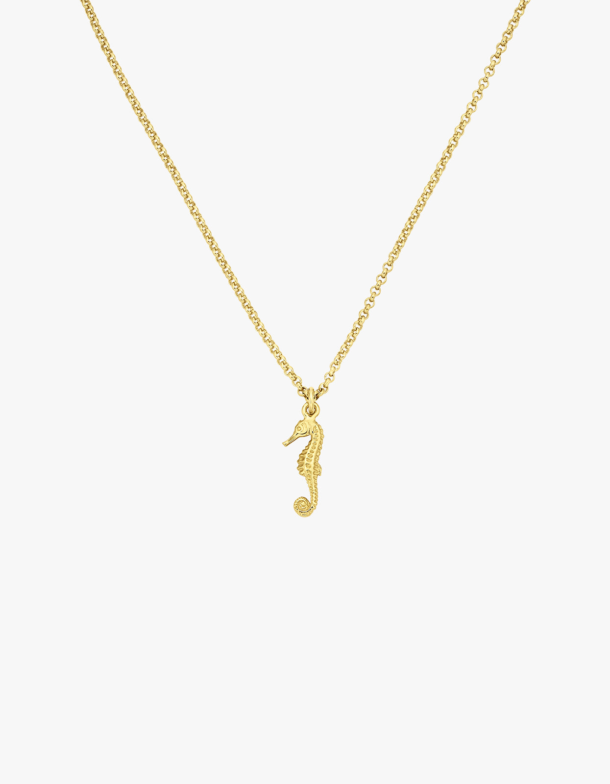 Seahorse Necklace - Gold