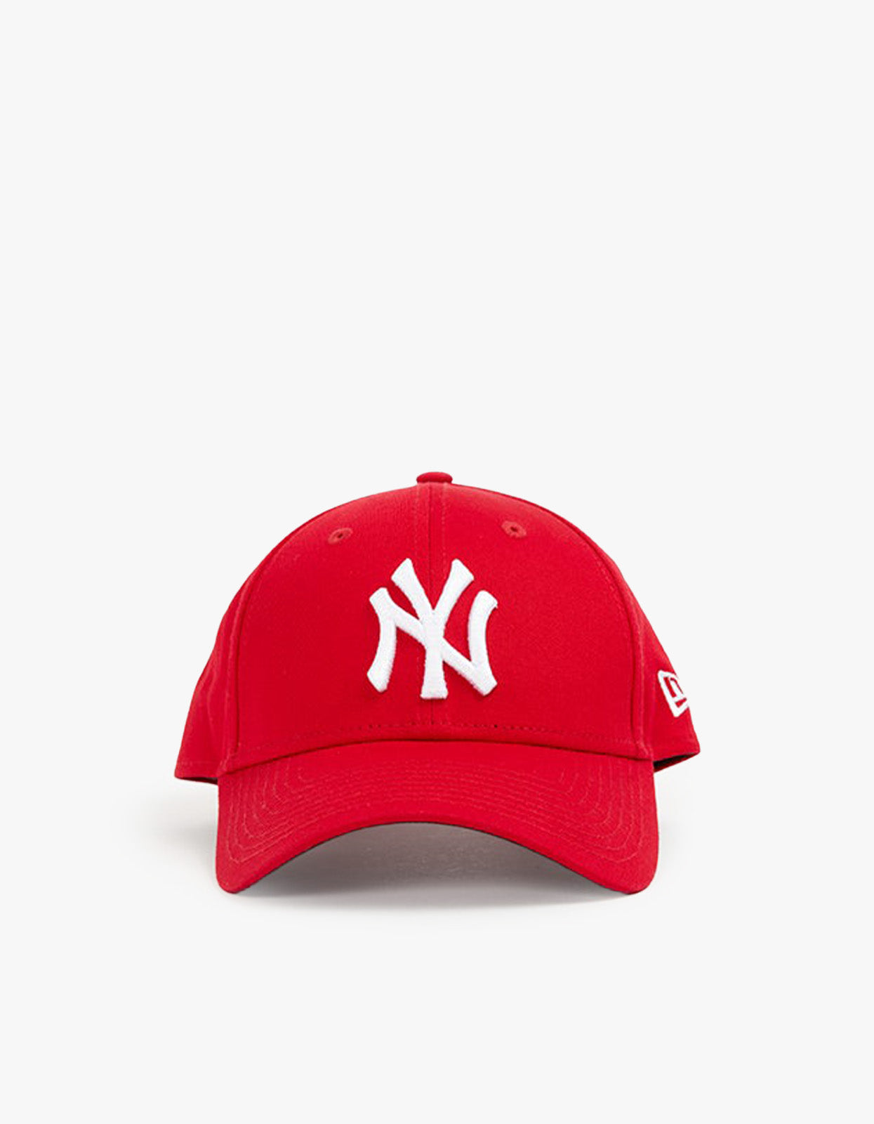 New York Yankees 9FORTY Strapback Cap - Scarlet/White