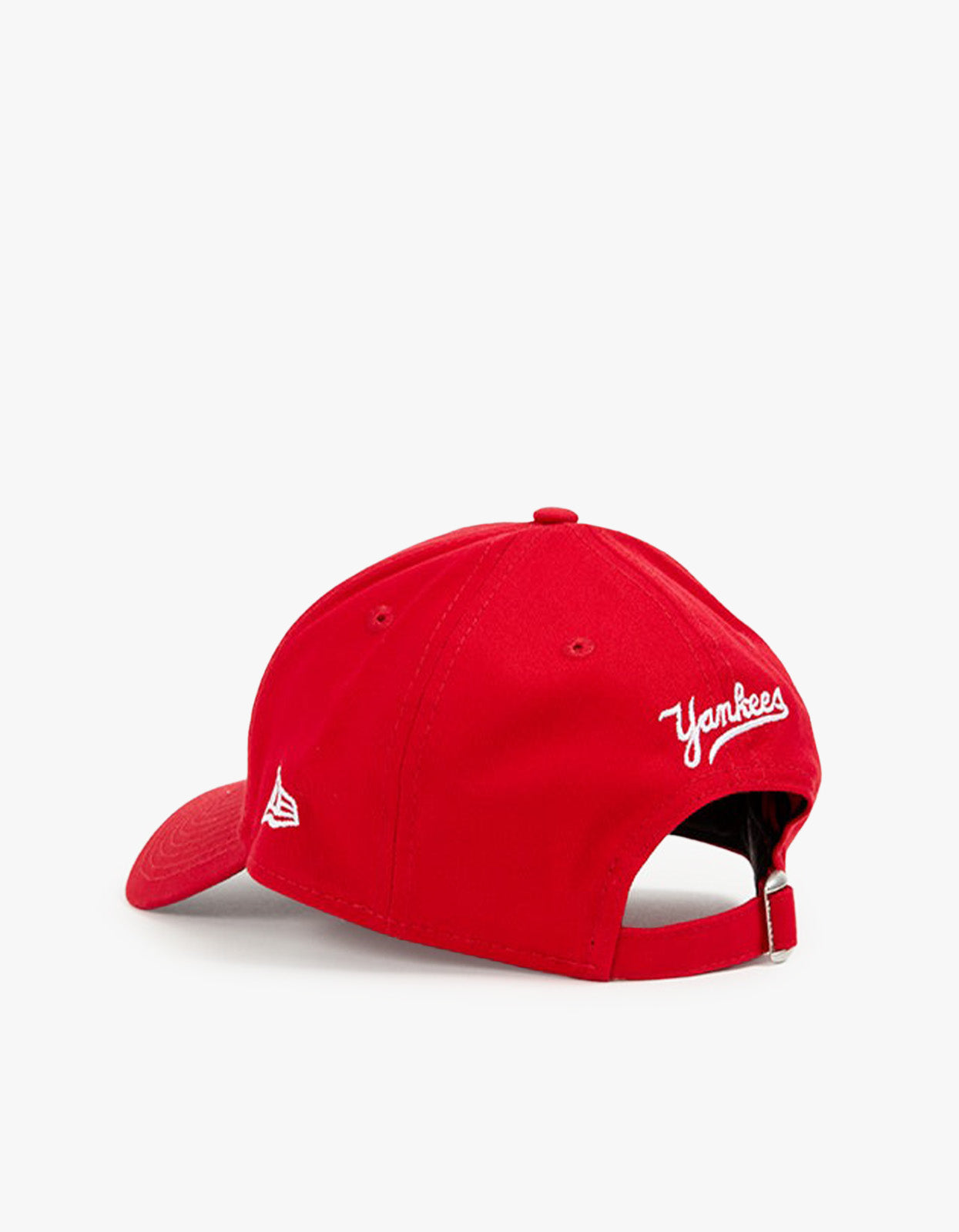 New York Yankees 9FORTY Strapback Cap - Scarlet/White