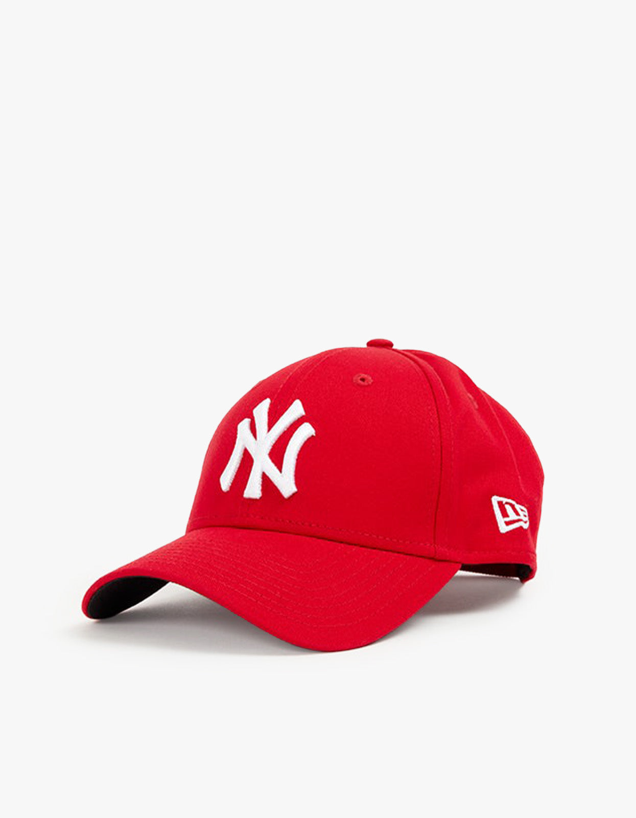 New York Yankees 9FORTY Strapback Cap - Scarlet/White