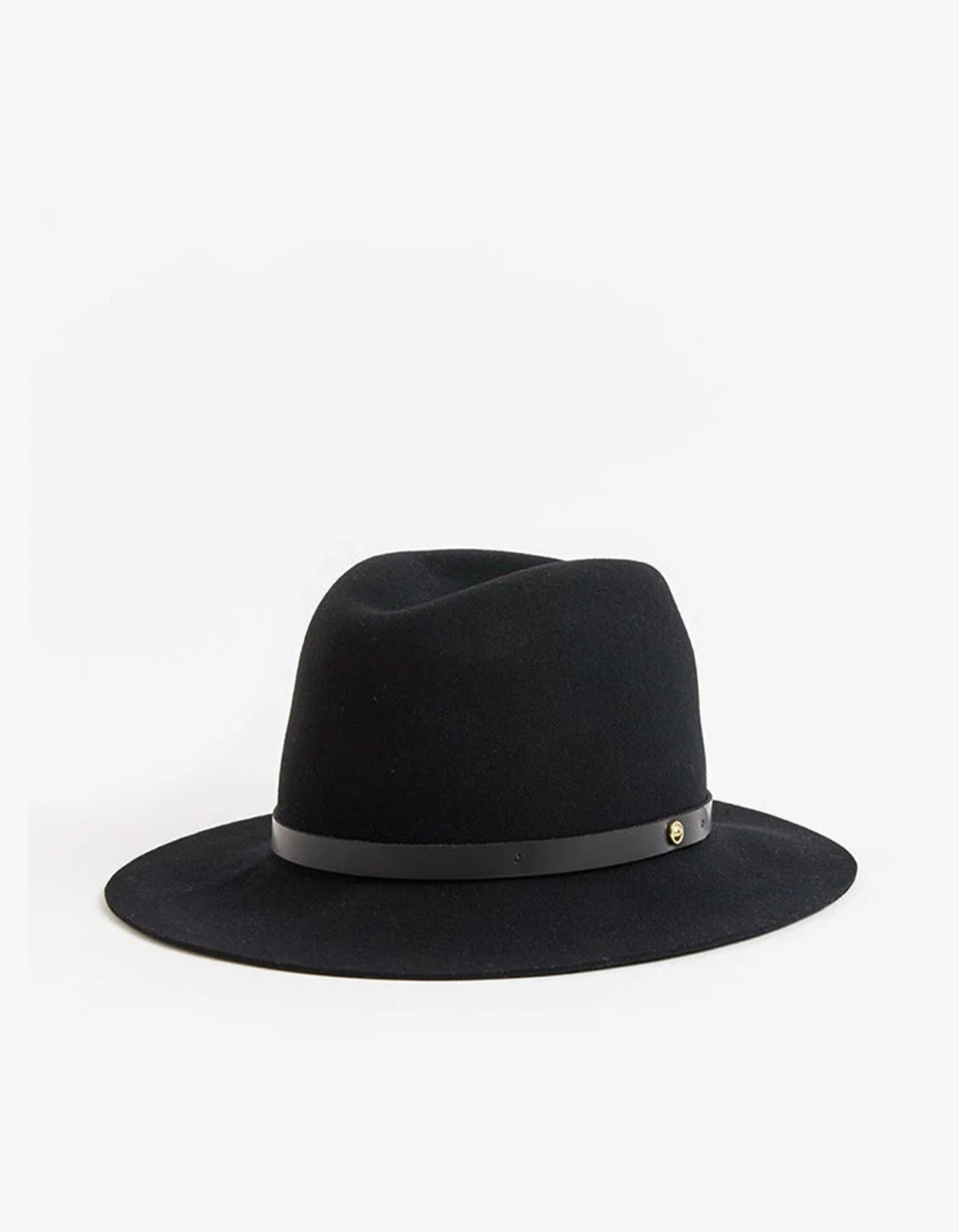 Floppy Brim Fedora - Black
