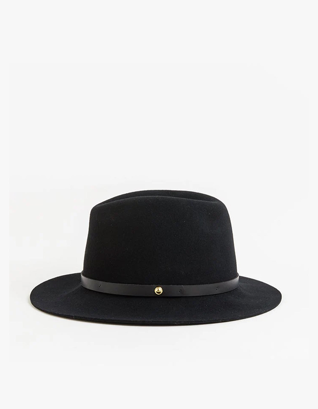 Floppy Brim Fedora - Black