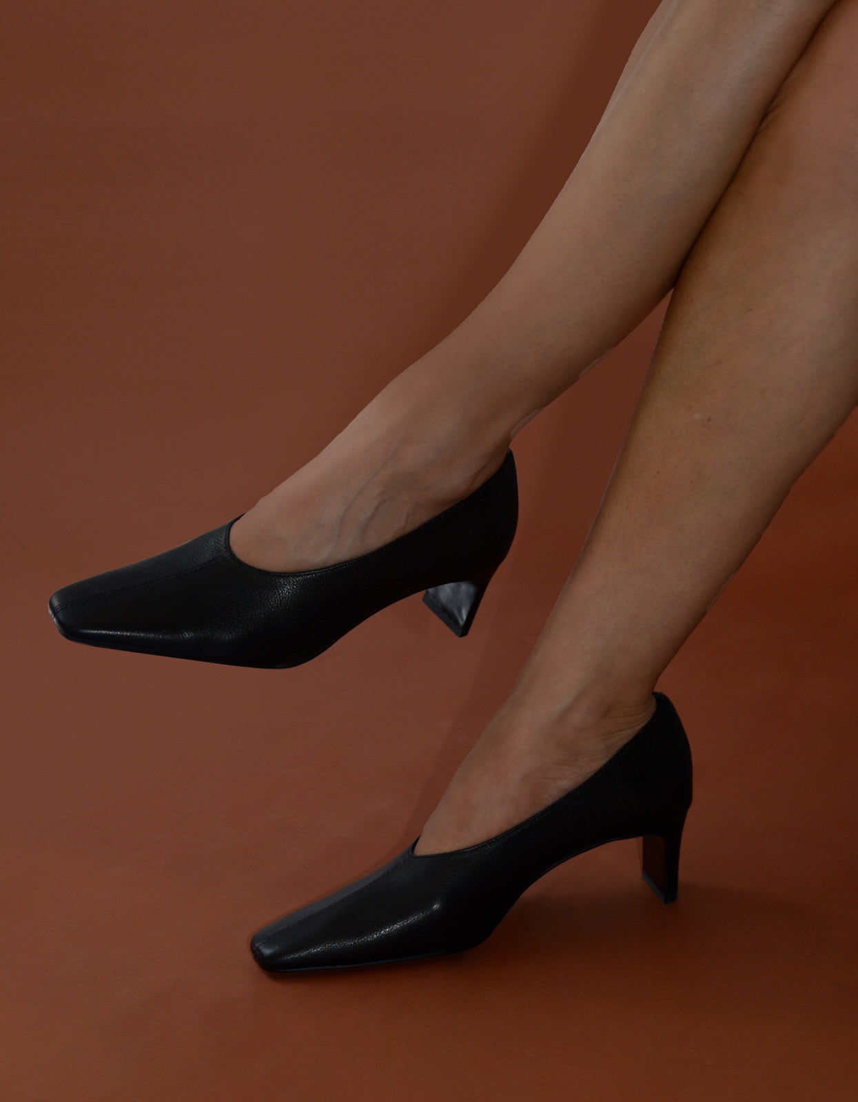 Greta I Heel - Ebony
