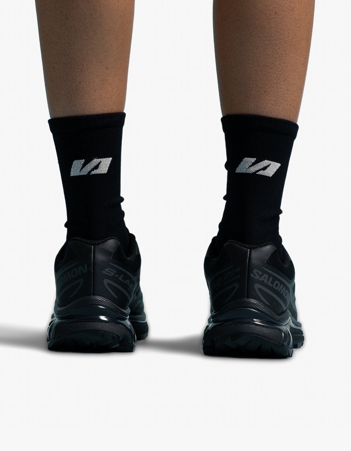 Ribbed Performance Socks - Black