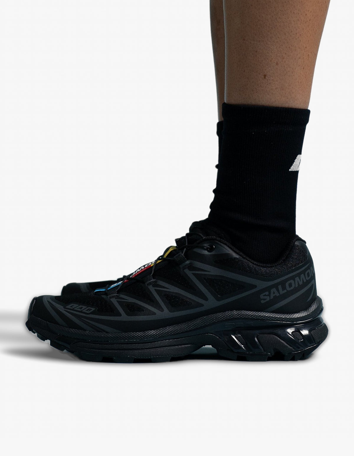 Ribbed Performance Socks - Black