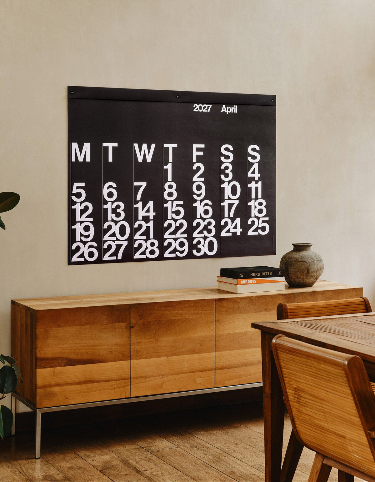 2027 Stendig Calendar - White/Black