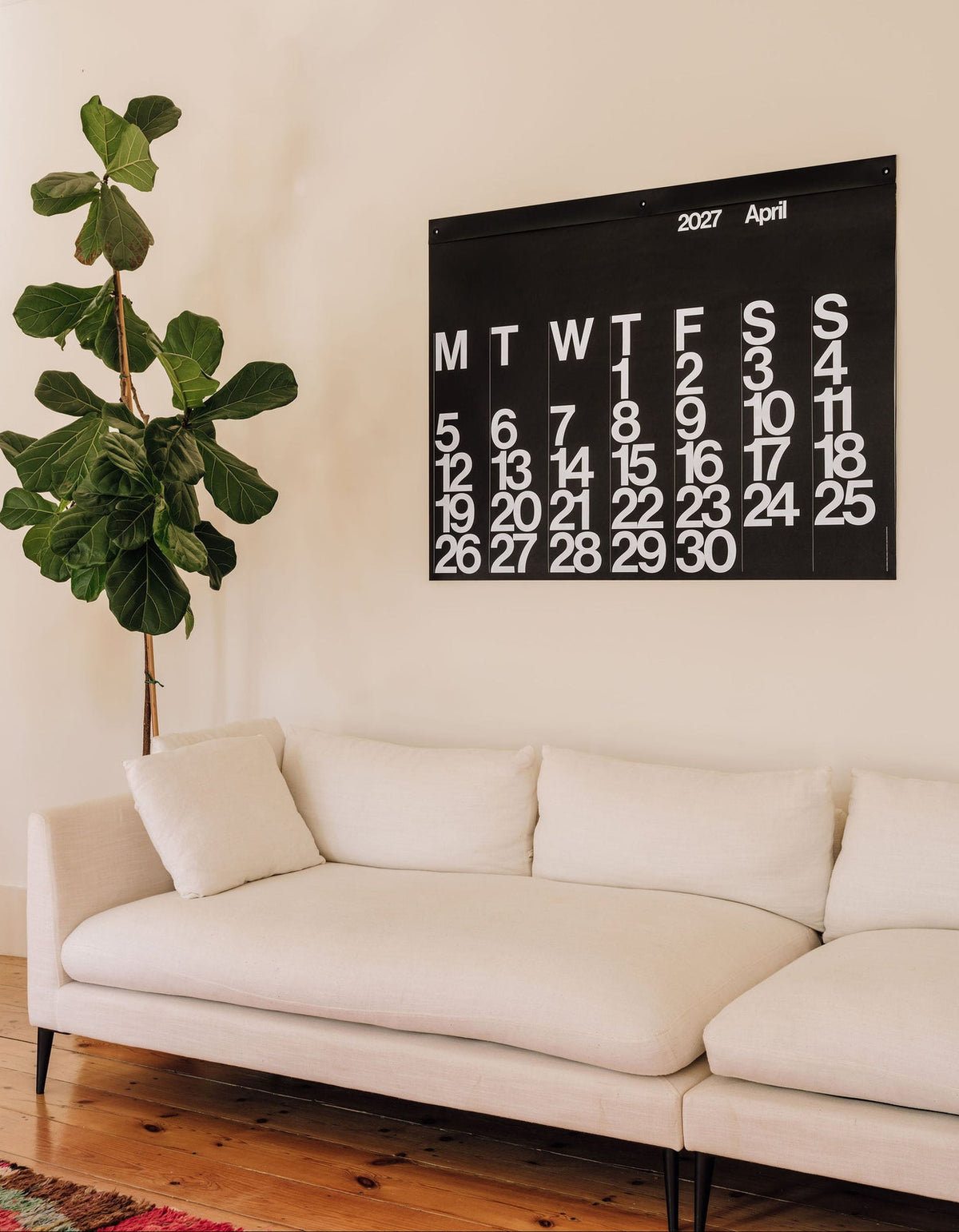 2027 Stendig Calendar - White/Black