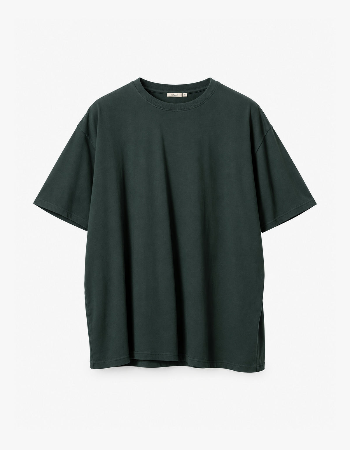 Boxy Blank Tee - Dark Green