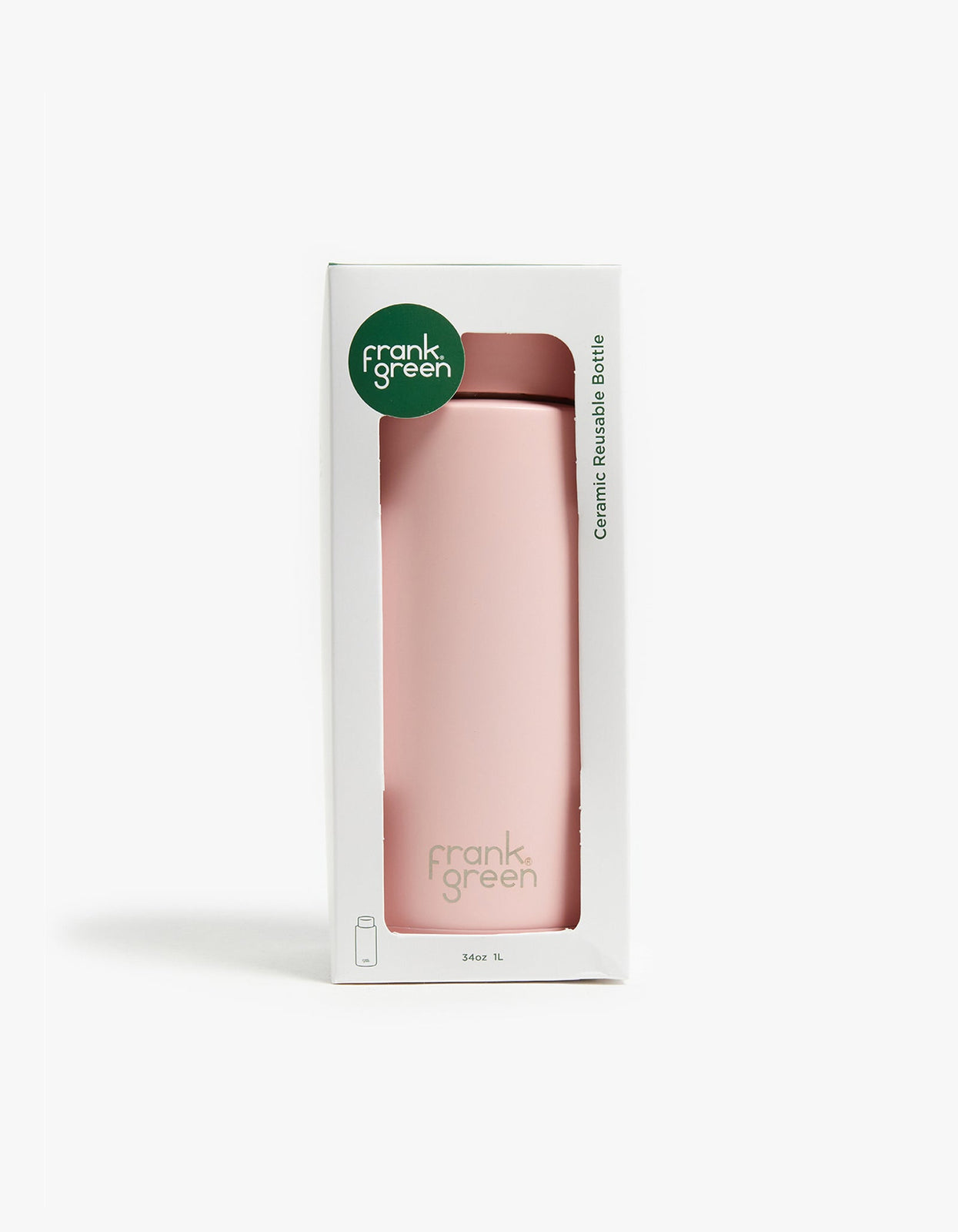 frank green Reusable Bottle 1L Blushed