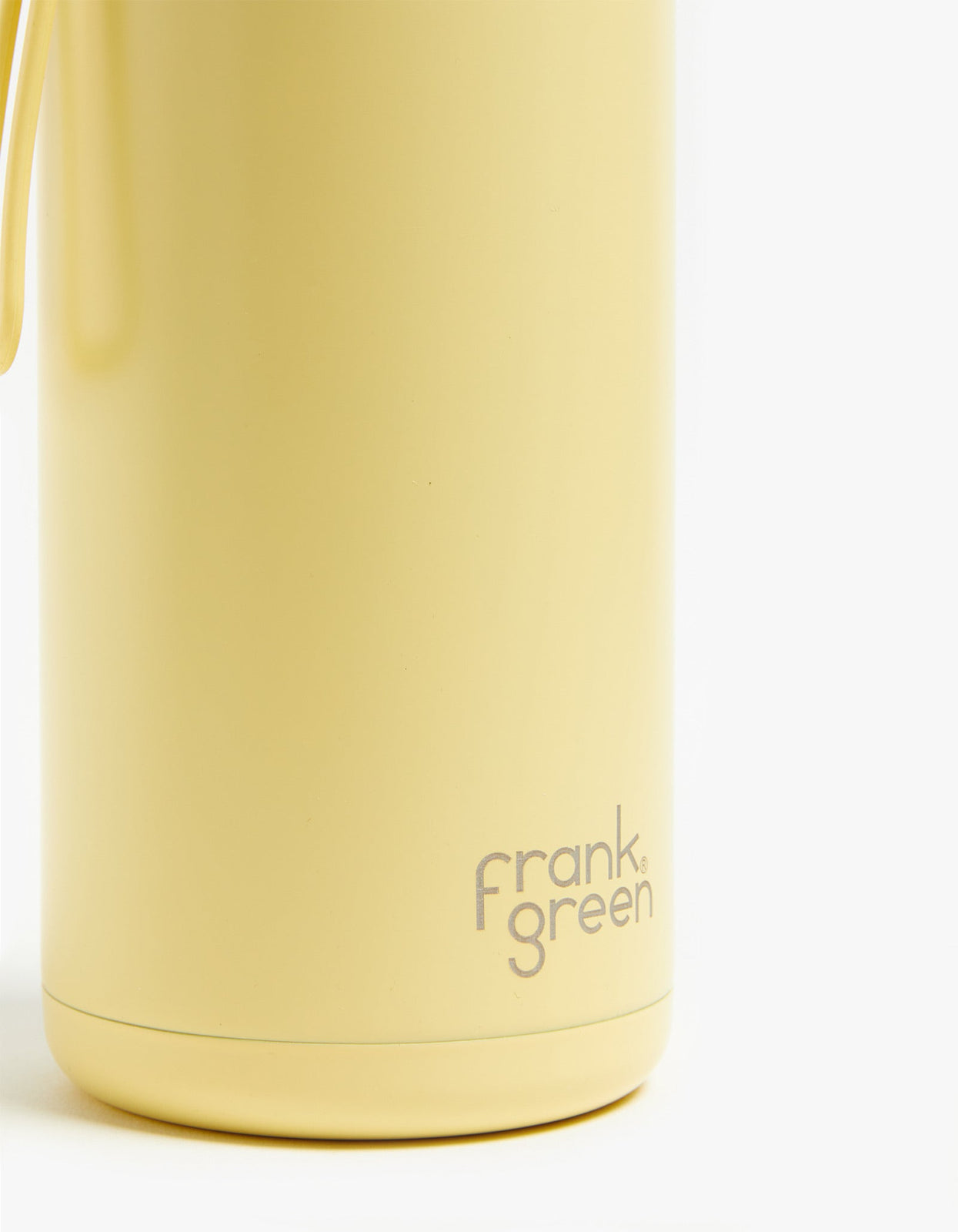 Frank Green Reusable 1L Water Bottle - Yellow/Buttermilk