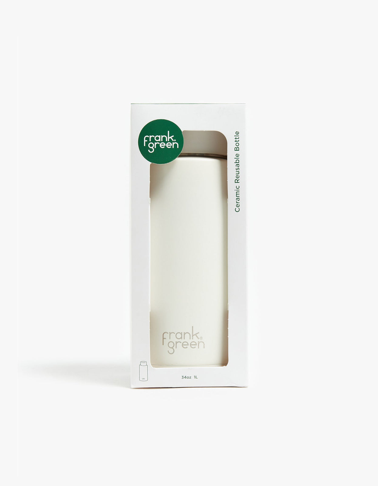 frank green Reusable Bottle 1L Cloud