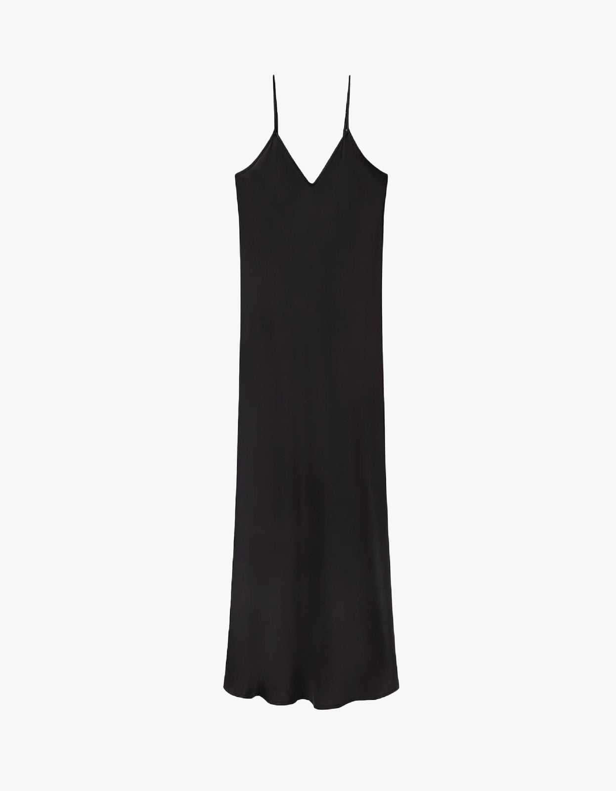 Superette | 90s Silk Slip Dress - Black