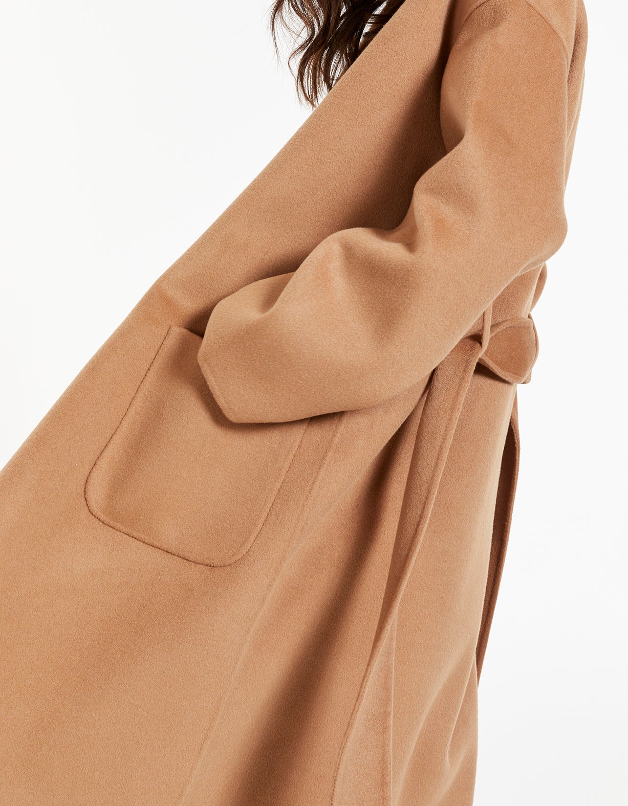 Superette Dylan Coat Camel Cashmere Blend