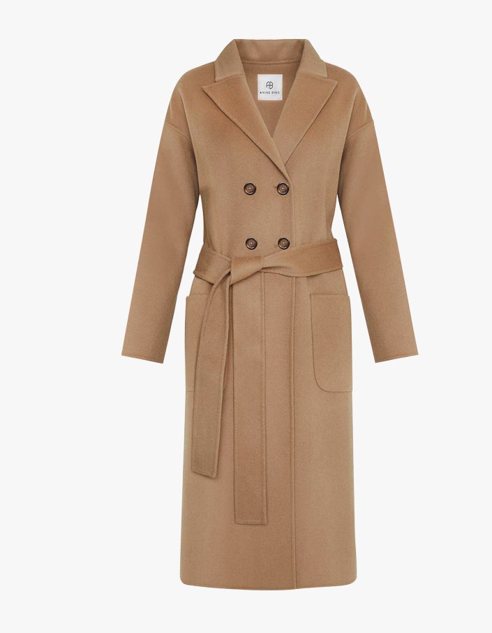 Superette Dylan Coat Camel Cashmere Blend