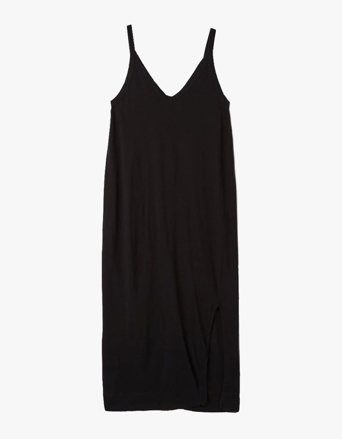 Bassike v neck 2024 jersey slip dress