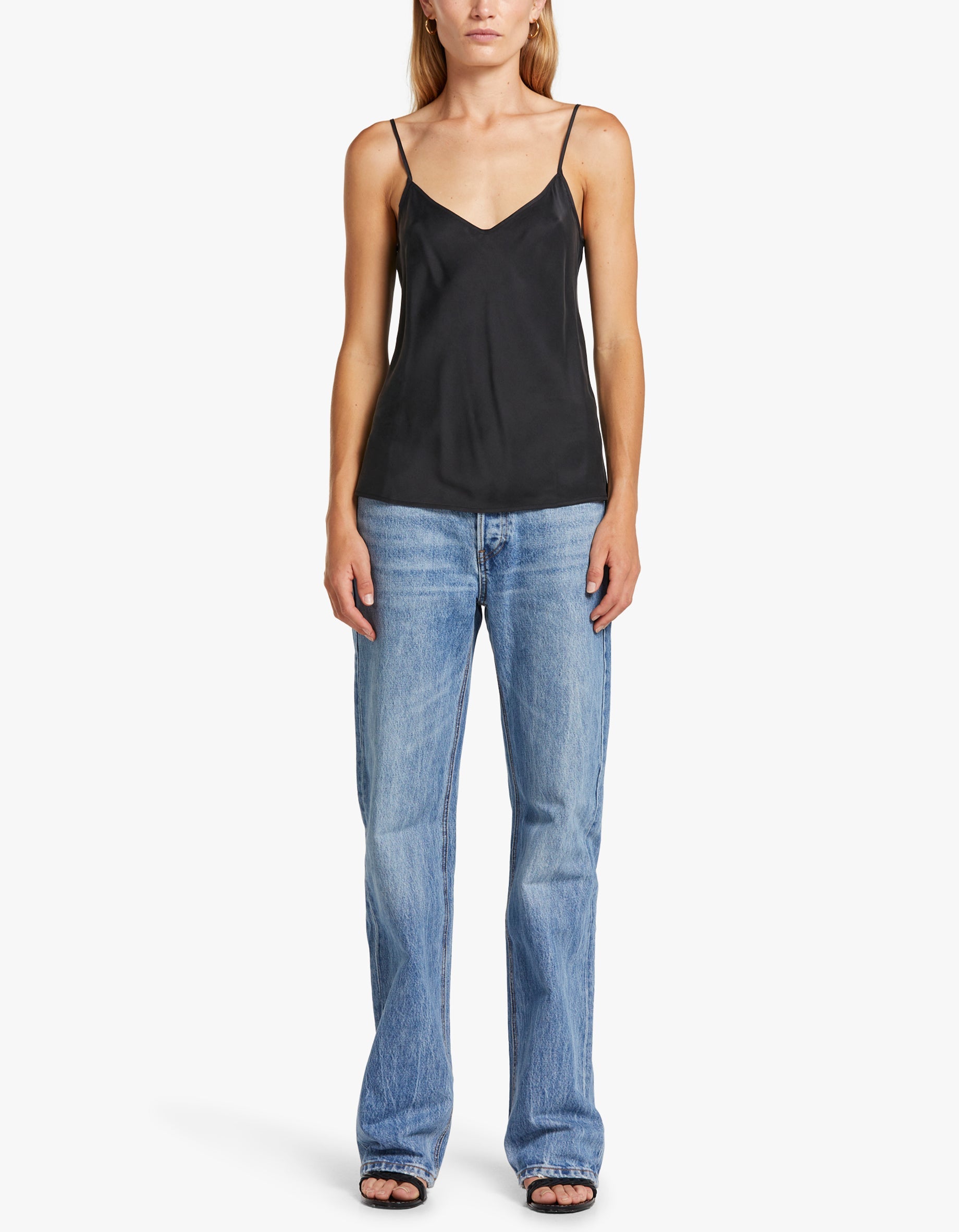 High cut clearance camisole