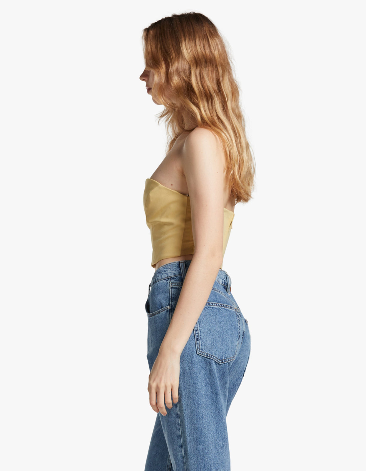 Superette  Brixton Bodice - Mustard Yellow