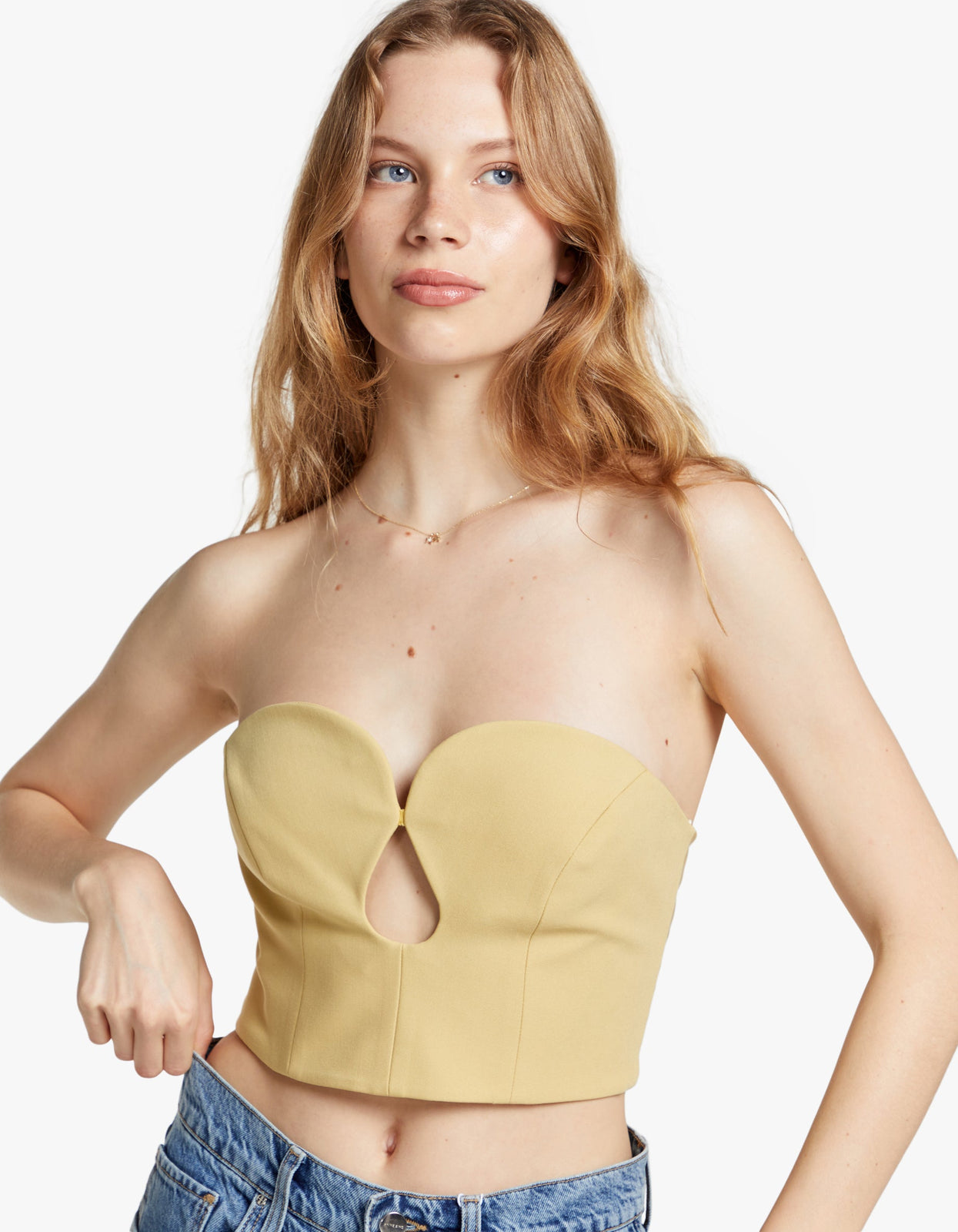 Superette  Brixton Bodice - Mustard Yellow