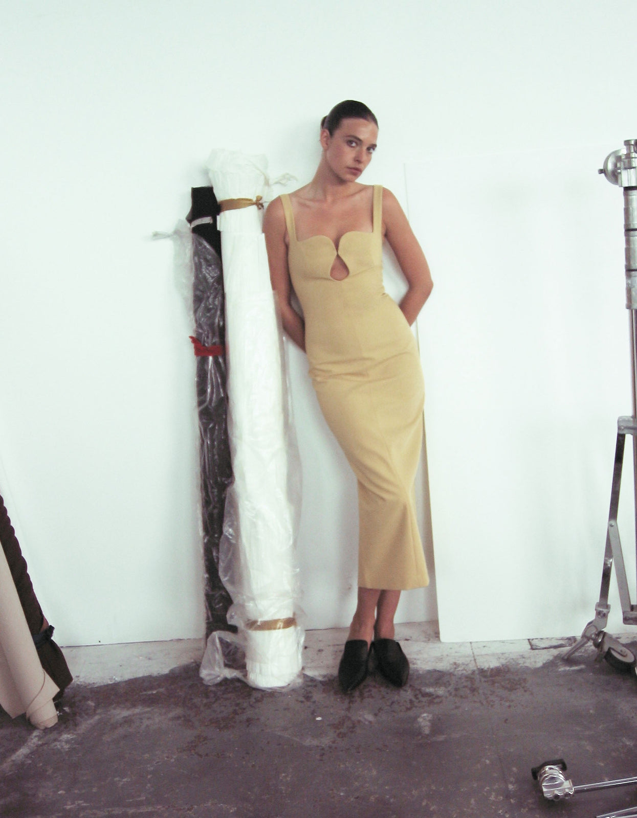 Superette Brixton Dress Mustard Yellow