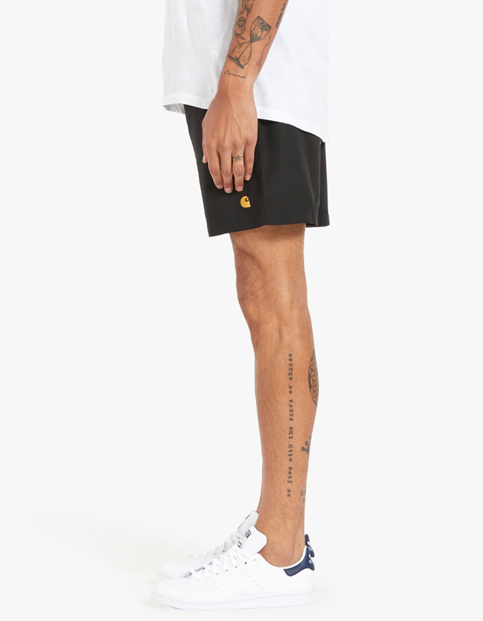 Superette | Chase Swim Trunks - Black/Gold