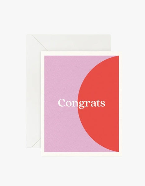 Superette | Congrats Card - Red