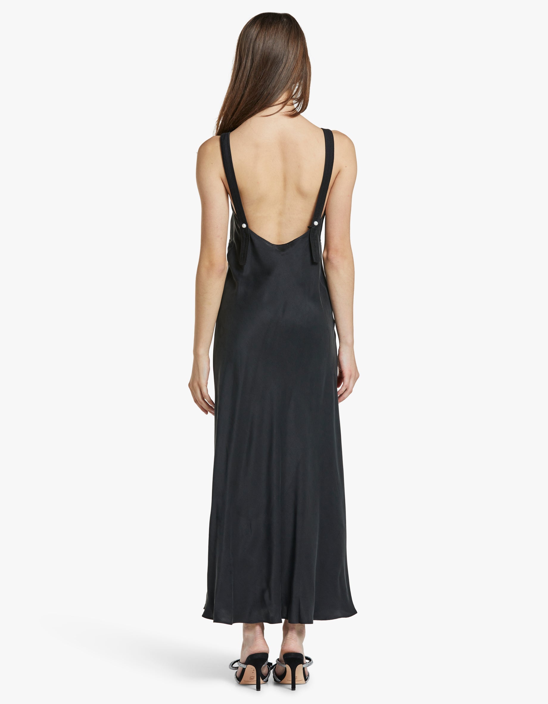 silk laundry deco ruched dress Deco Ruched Dress Hazelnut