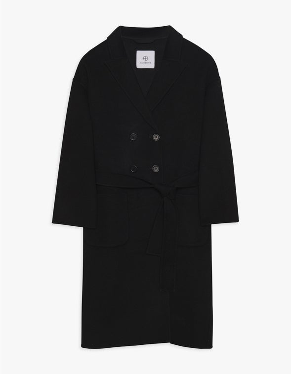 Superette Dylan Coat Black Cashmere Blend