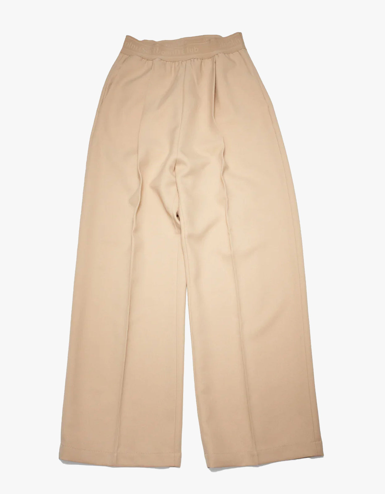 Stockholm Surfboard Club – Wide Bootcut Trousers Sand