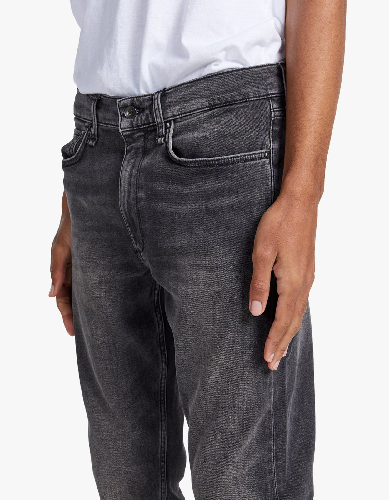 RAG & BONE Fit 2 Action Slim-Fit Straight-Leg Loopback Jeans for Men