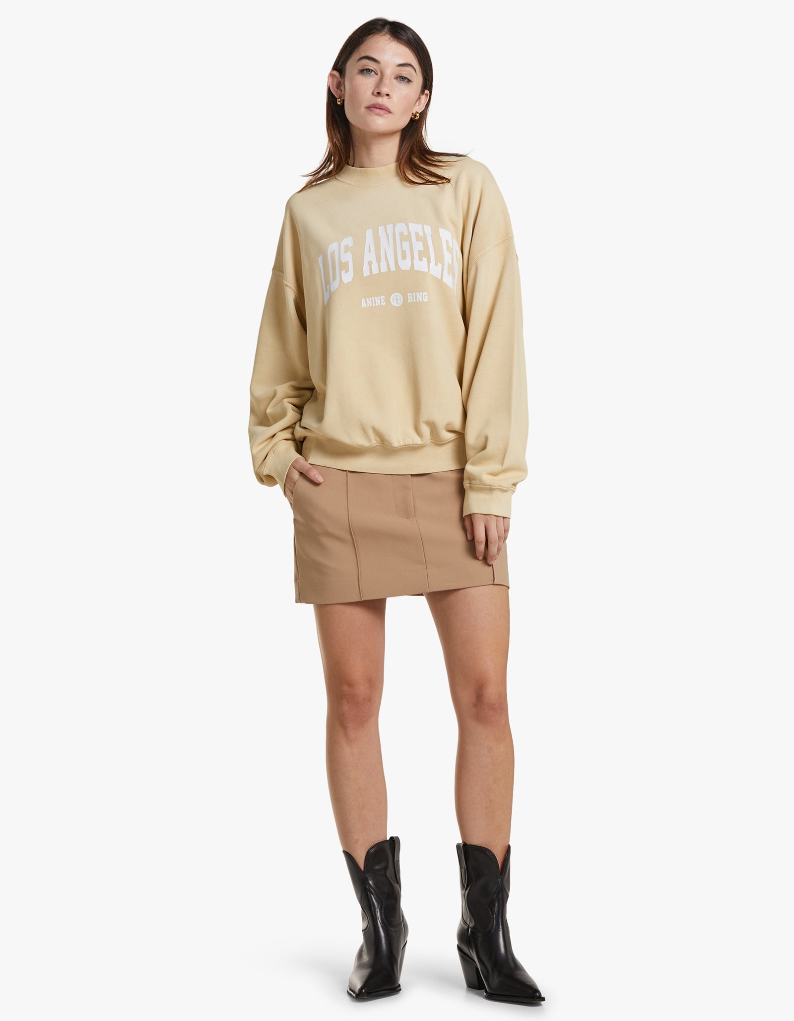 Superette | Jaci Sweatshirt University Los Angeles - Washed Faded